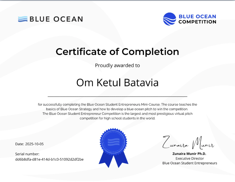 Blue Ocean Student Entrepreneurs